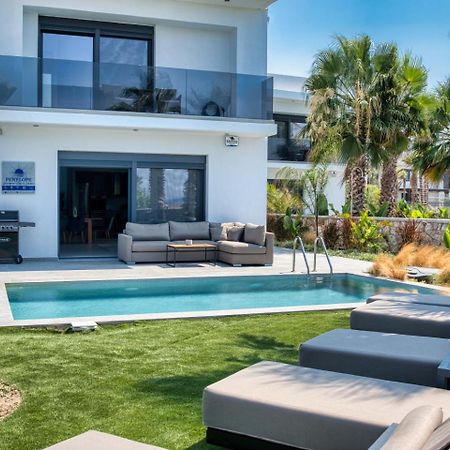 Penelope Beachfront Villa Kremastí Dış mekan fotoğraf